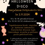 Pienten Halloween disco Harjulassa 2.11.2024